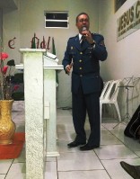 Foi grande o mover de Deus no culto em Laurentino-SC