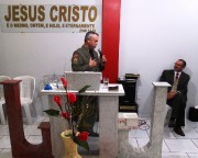 Foi grande o mover de Deus no culto em Laurentino-SC