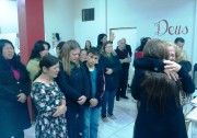 Foi grande o mover de Deus no culto em Laurentino-SC