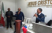 Foi grande o mover de Deus no culto em Laurentino-SC