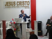 Foi grande o mover de Deus no culto em Laurentino-SC