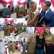 Renovação em culto de militares em Indaial