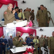 Renovação em culto de militares em Indaial