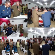 Renovação em culto de militares em Indaial