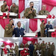 Renovação em culto de militares em Indaial