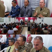 Renovação em culto de militares em Indaial