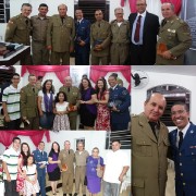 Renovação em culto de militares em Indaial