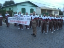 A UMESC realizou marcha pela Paz na ocasião do Congresso.