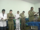 Navegantes realizam mais um culto de Militares.