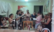 Oração na casa da irmã Rose - Chapecó