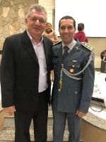 Culto militar com a posse da diretoria