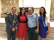 Culto militar com a posse da diretoria