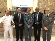 Culto militar com a posse da diretoria