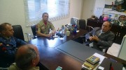 Pr. Cesino em reunião com a UMESC