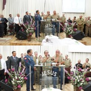 Deus fez grandes coisas neste culto