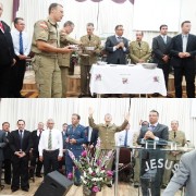 Deus fez grandes coisas neste culto