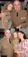 Timpo recebe militares
