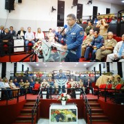 Comemoração em culto de Militares em Timbó