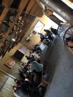 Entrega de donativos e agasalhos