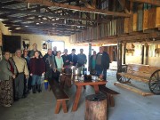 Entrega de donativos e agasalhos