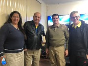 Visita e oração no 1ºBPM em Itajaí