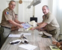 Presidente da UMCEB, Cel Emilson visita Comandante Geral de Alagoas, Cel Sampaio.