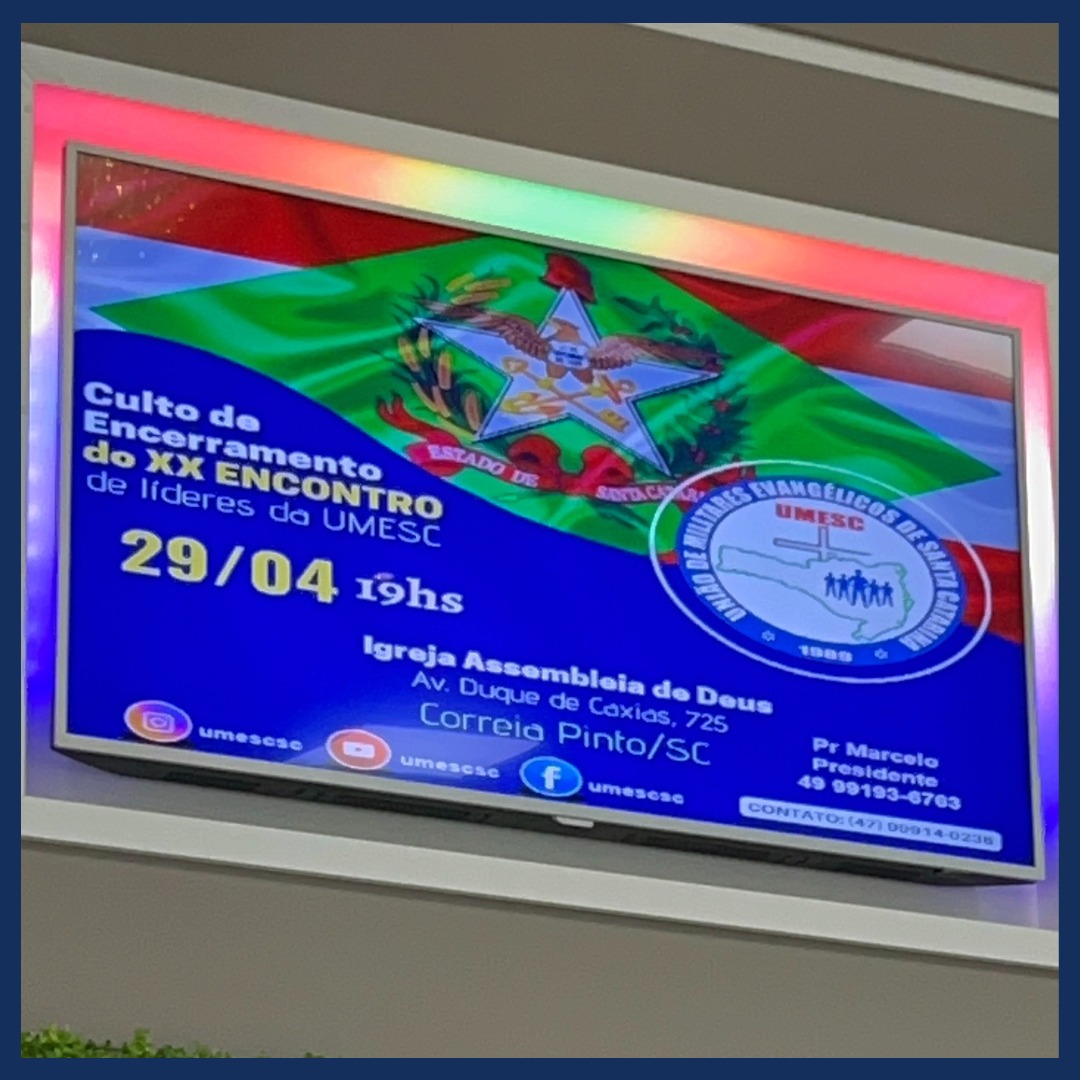 CULTO ENCERRAMENTO CP 1